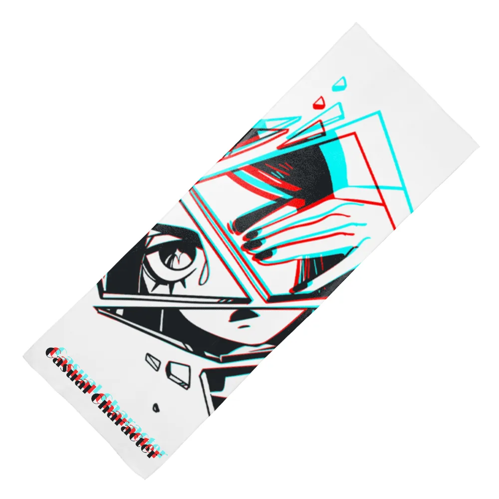 ライトタッチマイクロファイバースポーツタオル(フルカラー印刷)