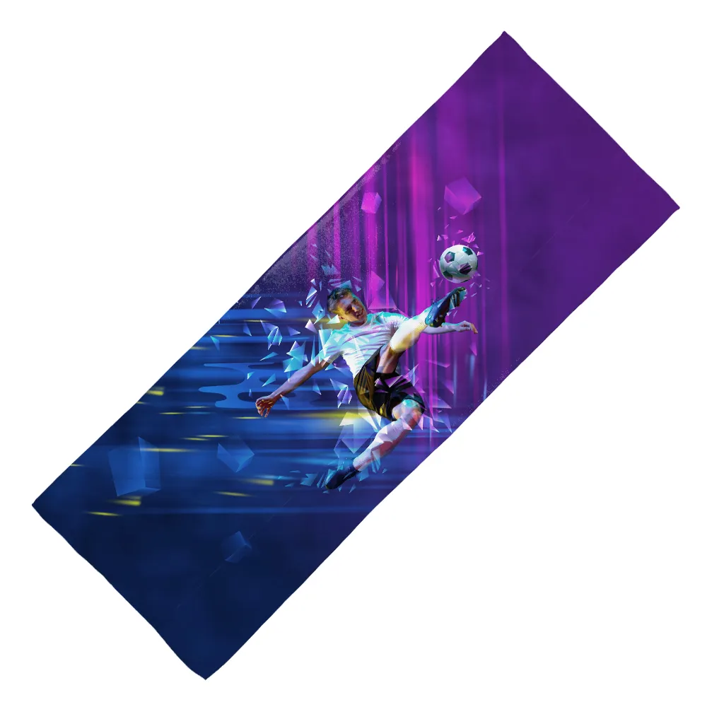 極鮮マイクロファイバースポーツタオル(フルカラー印刷)