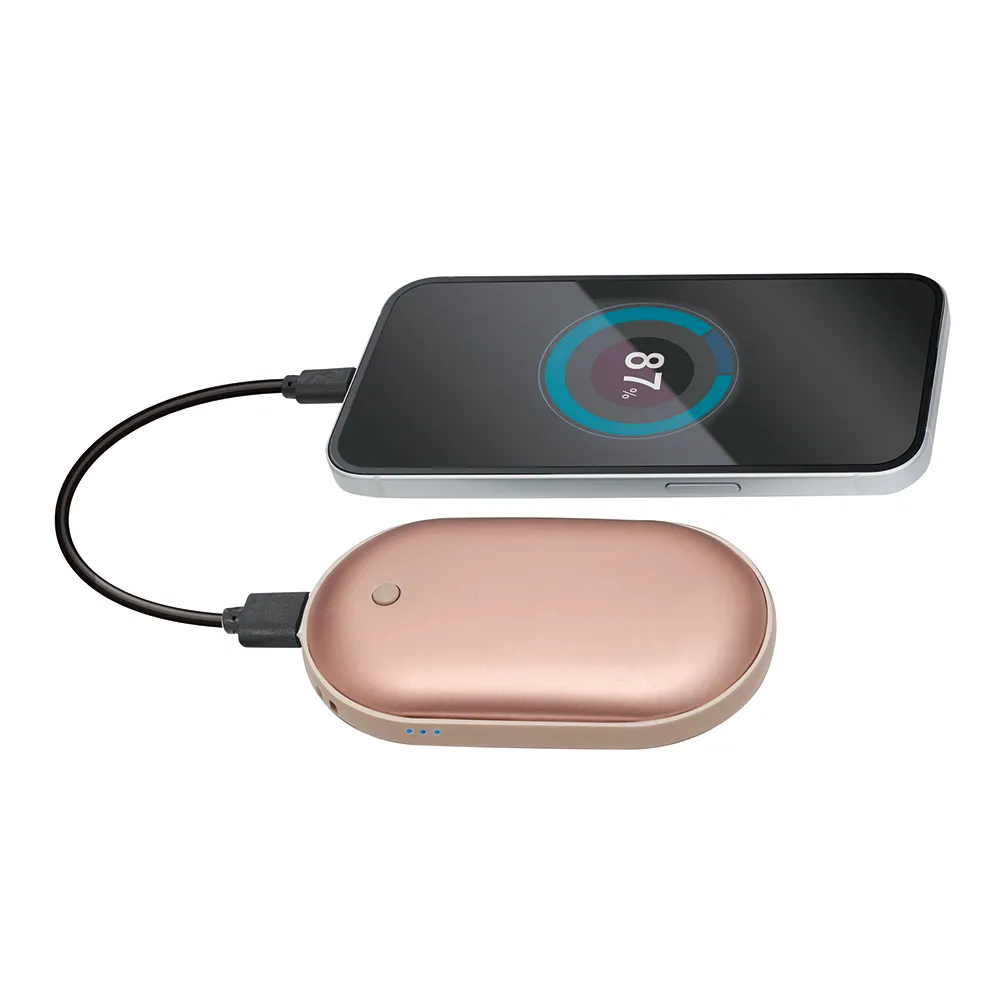 モバイルバッテリー機能付ハンディカイロ