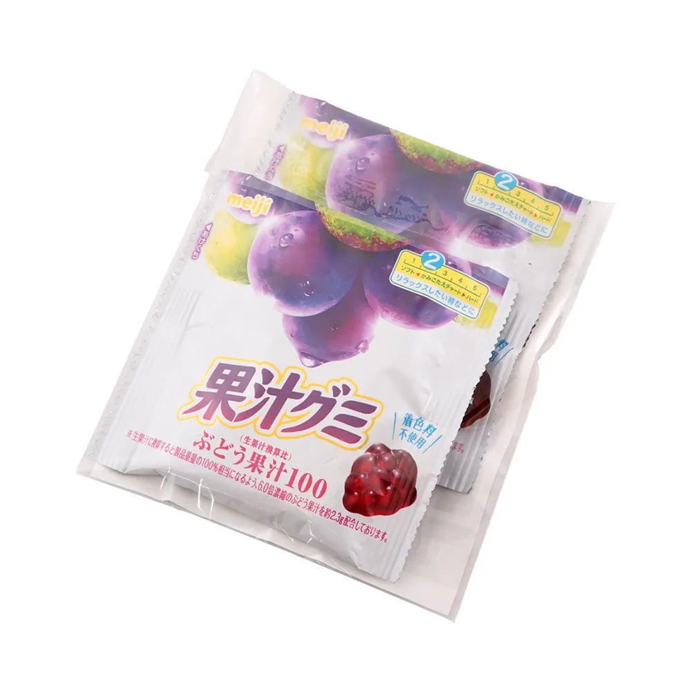 明治 果汁グミぶどう2個入り(オリジナルチラシ)