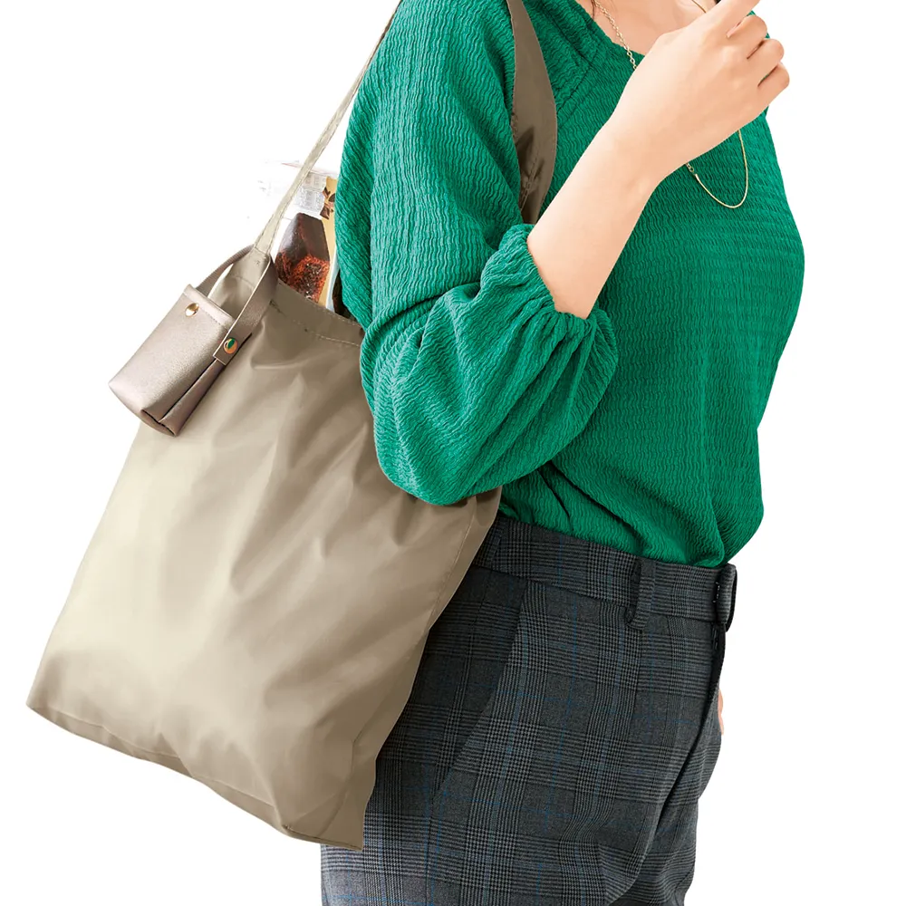 ルーチェ　ポーチ付エコバッグ