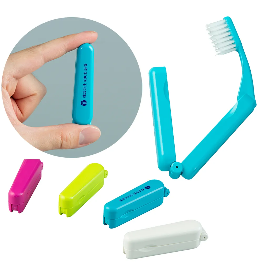 折りたたみ式歯ブラシ　ミニモ