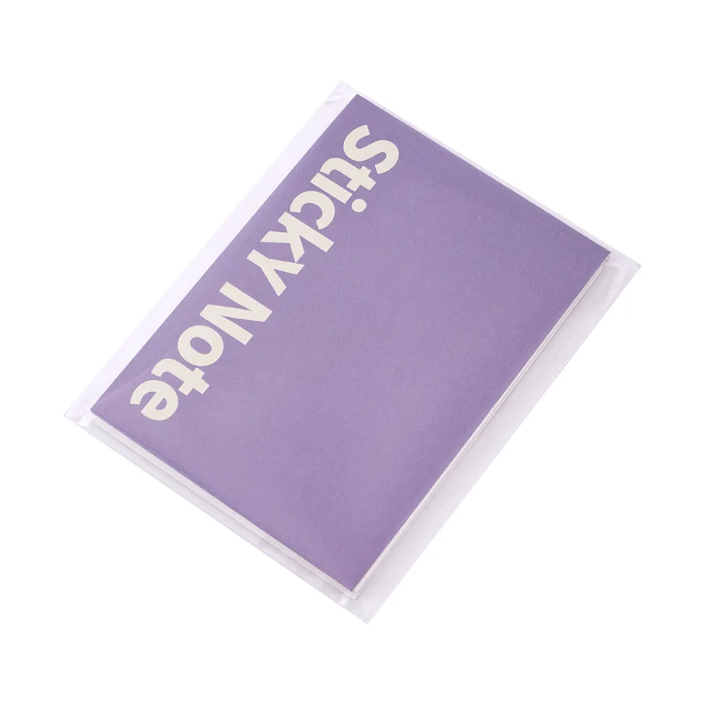 森林認証紙表紙カバー付きふせんA-2