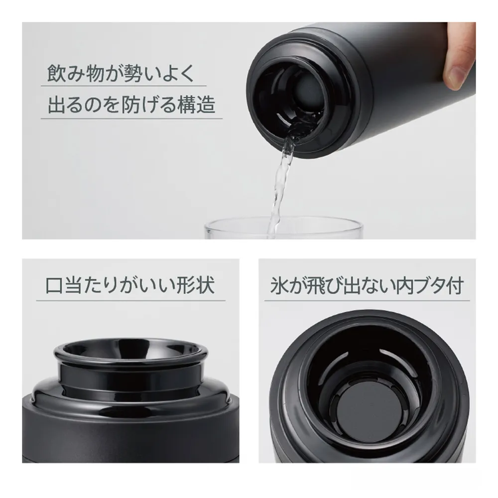 スリムサーモステンレスボトル500ml　ver.2