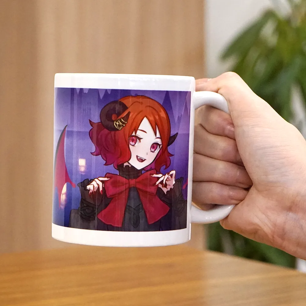 フルカラー陶器マグカップ(M)350ml