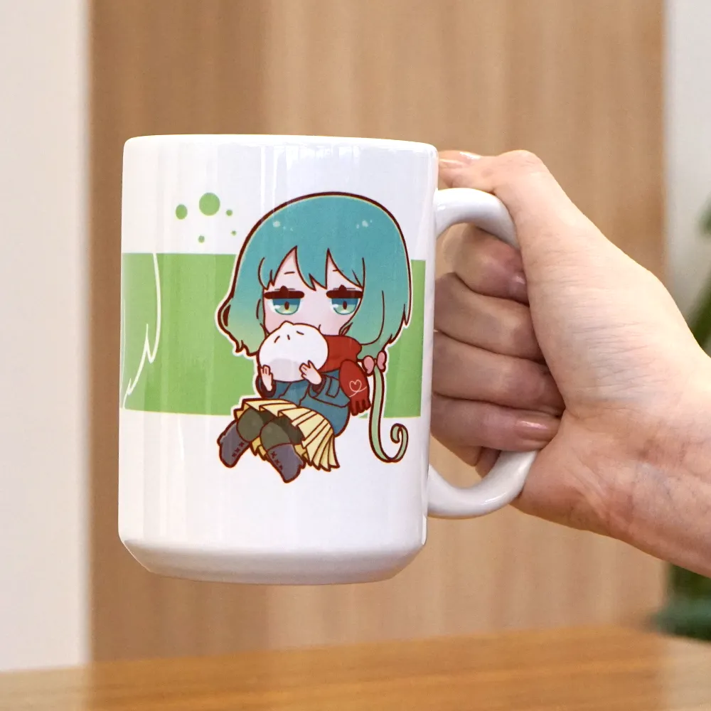 フルカラー陶器マグカップ(L)460ml