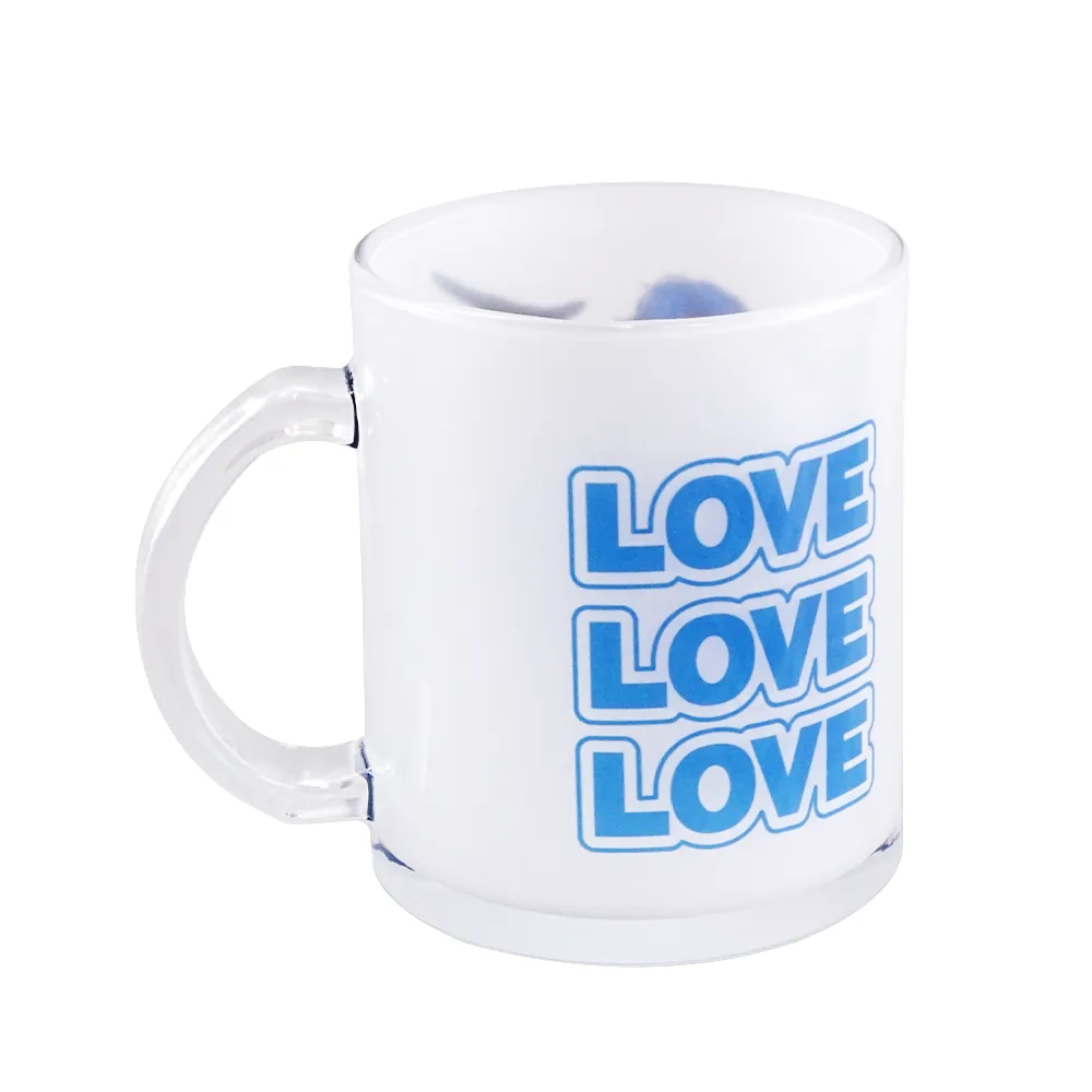 フルカラーフロストガラスマグカップ330ml