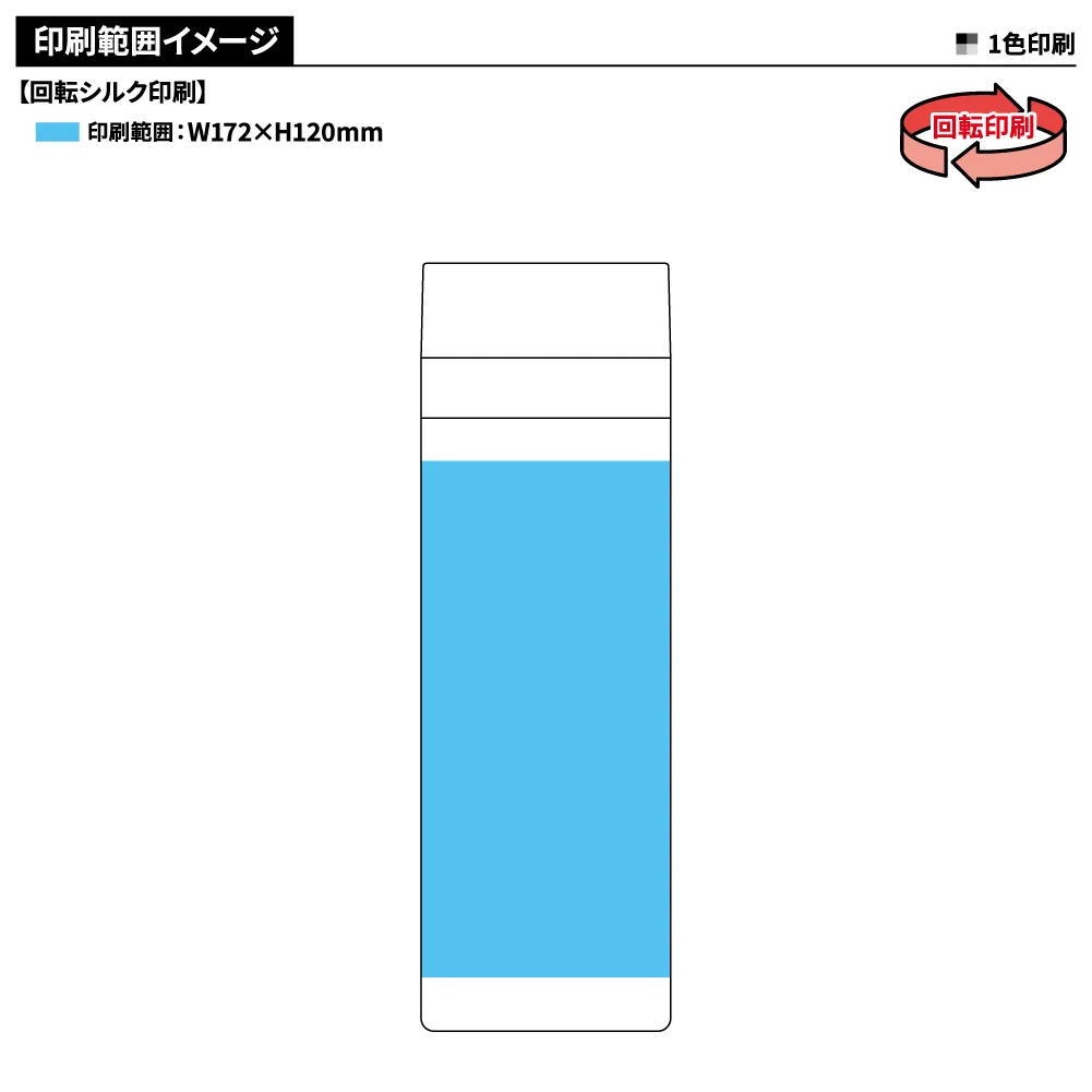 スリムサーモステンレスボトル300ml　ver.2