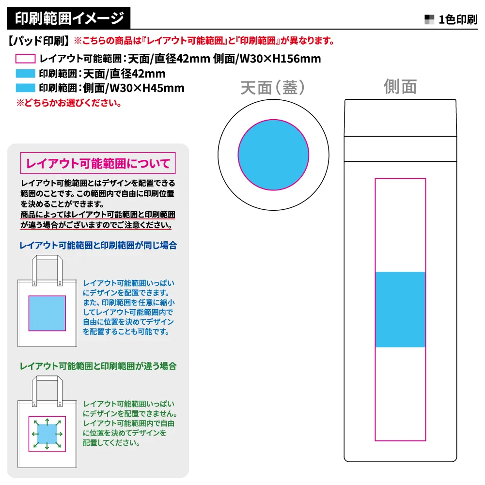 スリムサーモステンレスボトル500ml　ver.2