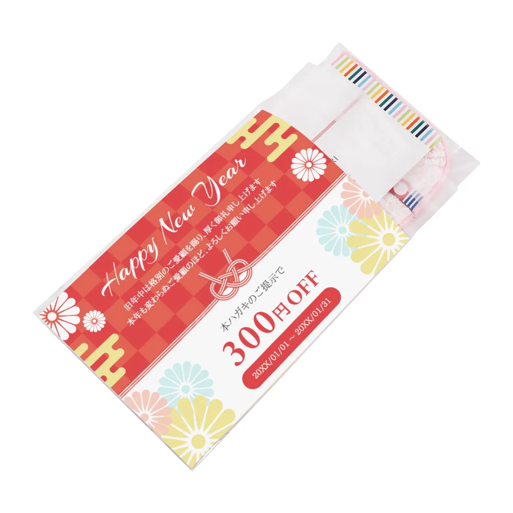 今治 彩りミニハンカチタオル(オリジナルチラシ)