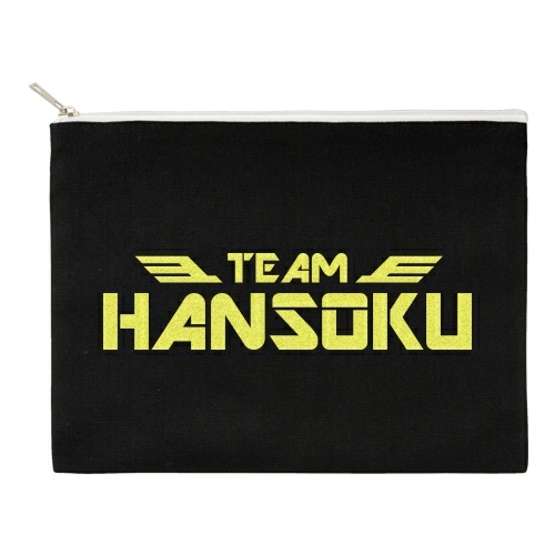 キャンバスフラットポーチ(L)　カラー