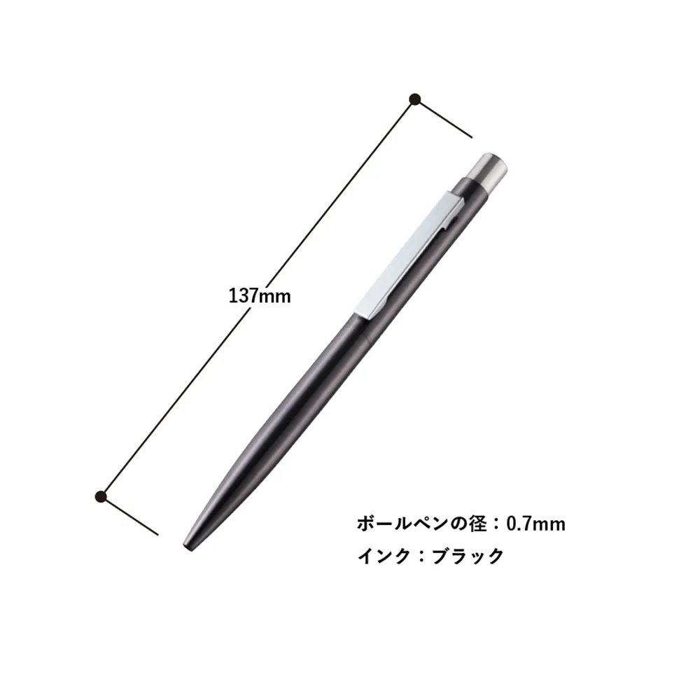 クールメタルボールペン(再生ステンレス)
