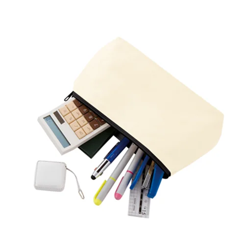 キャンバスベーシックポーチ　ナチュラル(最速出荷対応)