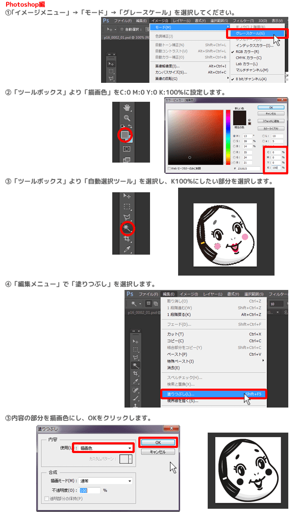 Photoshopの場合