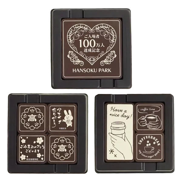 お菓子に直接印刷