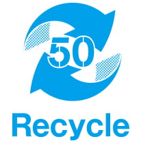 50Recycleマーク