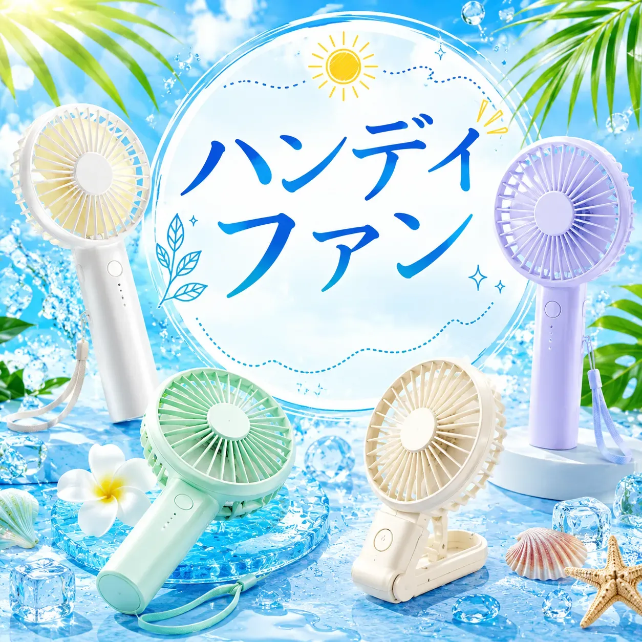 ハンディファンノベルティ