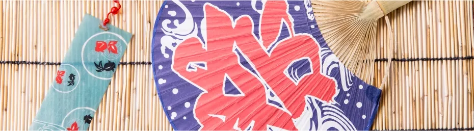 販促花子は丸亀うちわを採用。