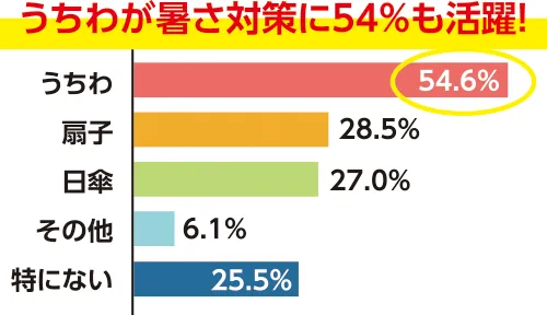 暑さ対策グッズといえば